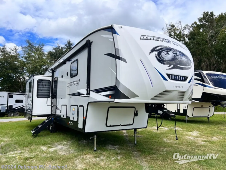 Used 2022 Forest River Cherokee Arctic Wolf Suite 3550 available in Bushnell, Florida