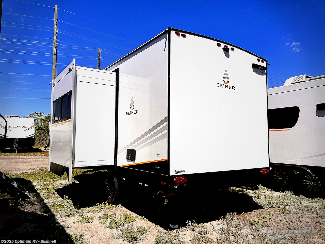2025 Ember RV E-Series 18FBE - New Travel Trailer For Sale by Optimum RV - Bushnell in Bushnell, Florida features Awning, Slideout