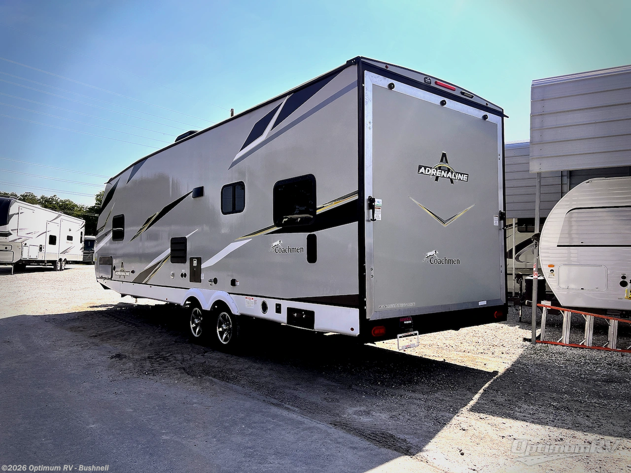 2022 Coachmen Adrenaline 27KB - Used Travel Trailer For Sale by Optimum RV - Bushnell in Bushnell, Florida features Awning