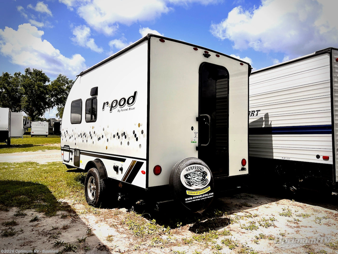 2022 Forest River R Pod RP-153 - Used Travel Trailer For Sale by Optimum RV - Bushnell in Bushnell, Florida features Awning