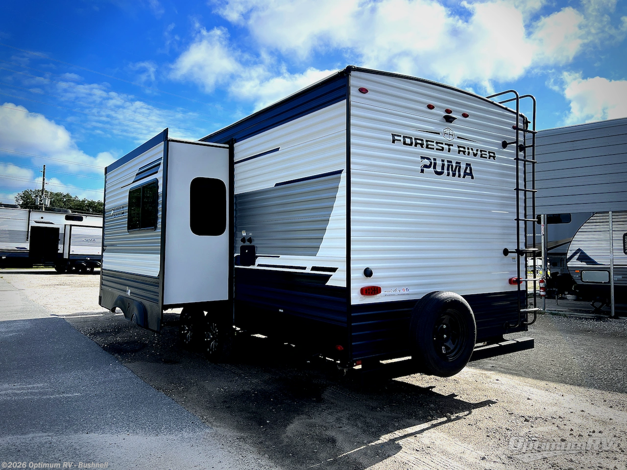 2026 Forest River Puma 25BHS - New Travel Trailer For Sale by Optimum RV - Bushnell in Bushnell, Florida features Slideout, Awning
