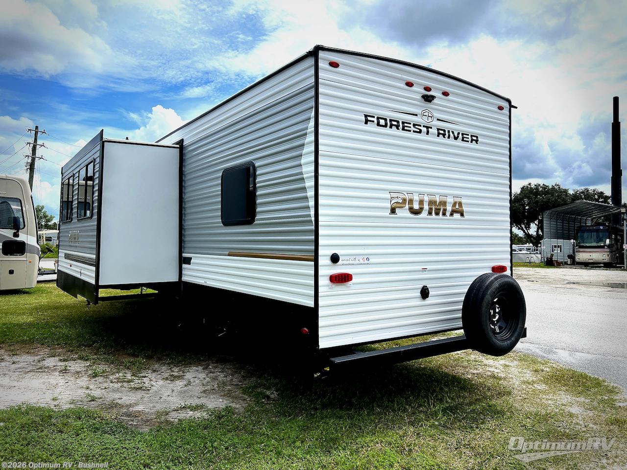2026 Forest River Puma Camping Edition 304BHCE - New Travel Trailer For Sale by Optimum RV - Bushnell in Bushnell, Florida features Awning, Slideout