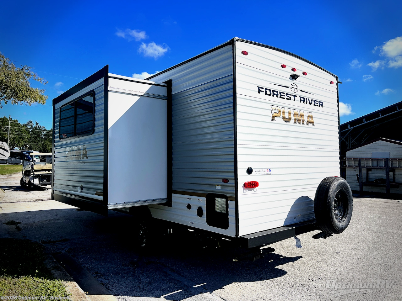 2026 Forest River Puma Camping Edition 16DSCE - New Travel Trailer For Sale by Optimum RV - Bushnell in Bushnell, Florida features Awning, Slideout