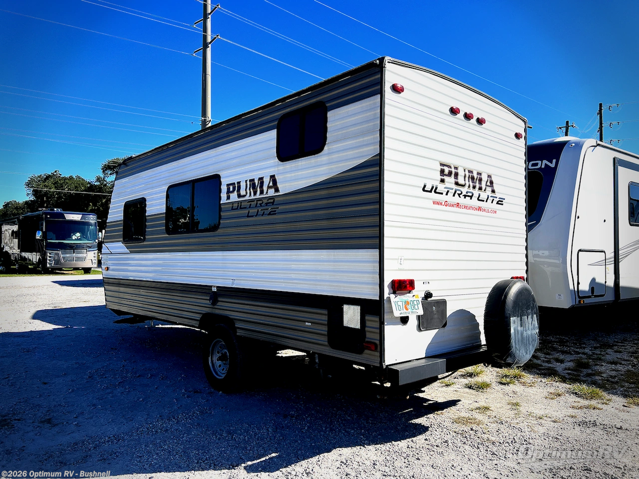 2020 Palomino Puma Ultra Lite 16BHX - Used Travel Trailer For Sale by Optimum RV - Bushnell in Bushnell, Florida features Awning