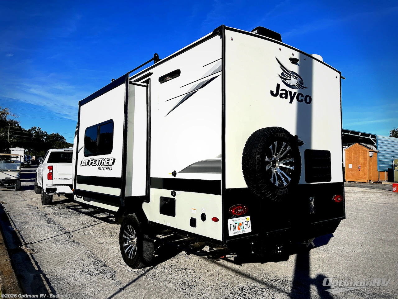 2023 Jayco Jay Feather Micro 166FBS - Used Travel Trailer For Sale by Optimum RV - Bushnell in Bushnell, Florida features Slideout, Awning