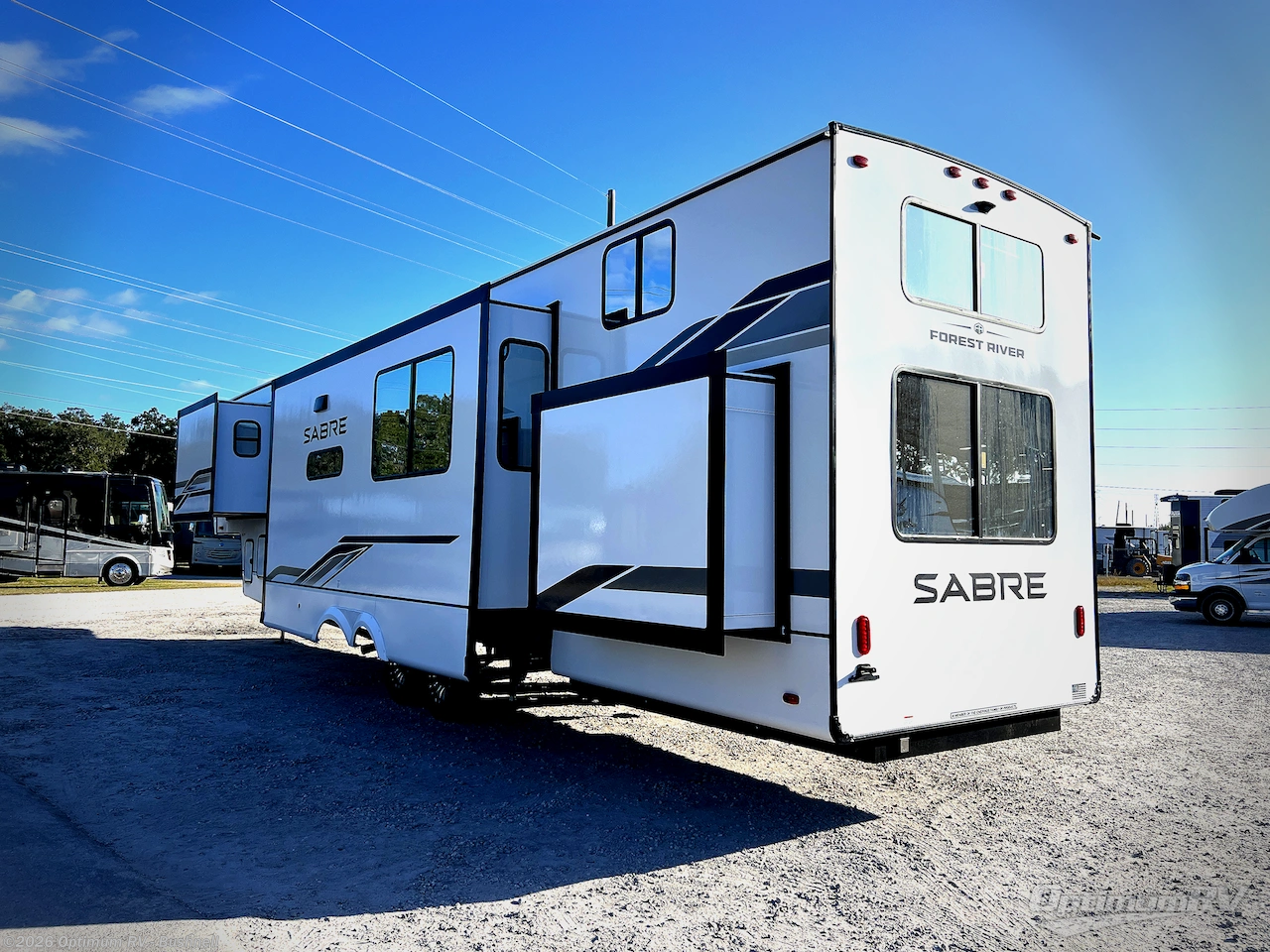 2026 Forest River Sabre 37RVMILES - New Fifth Wheel For Sale by Optimum RV - Bushnell in Bushnell, Florida features Slideout, Awning