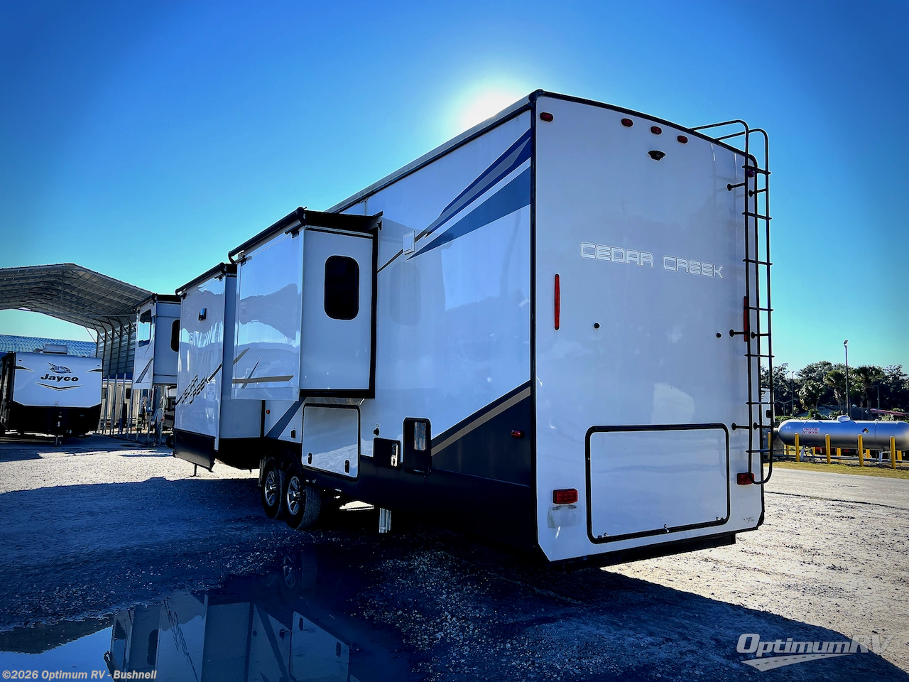 2021 Forest River Cedar Creek 371FL - Used Fifth Wheel For Sale by Optimum RV - Bushnell in Bushnell, Florida features Awning, Slideout