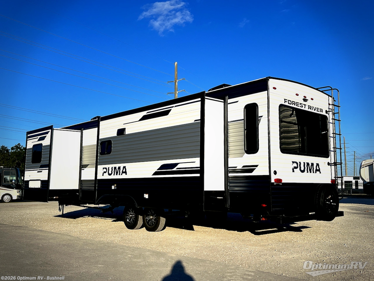 2026 Forest River Puma 31RLQS - New Travel Trailer For Sale by Optimum RV - Bushnell in Bushnell, Florida features Slideout, Awning