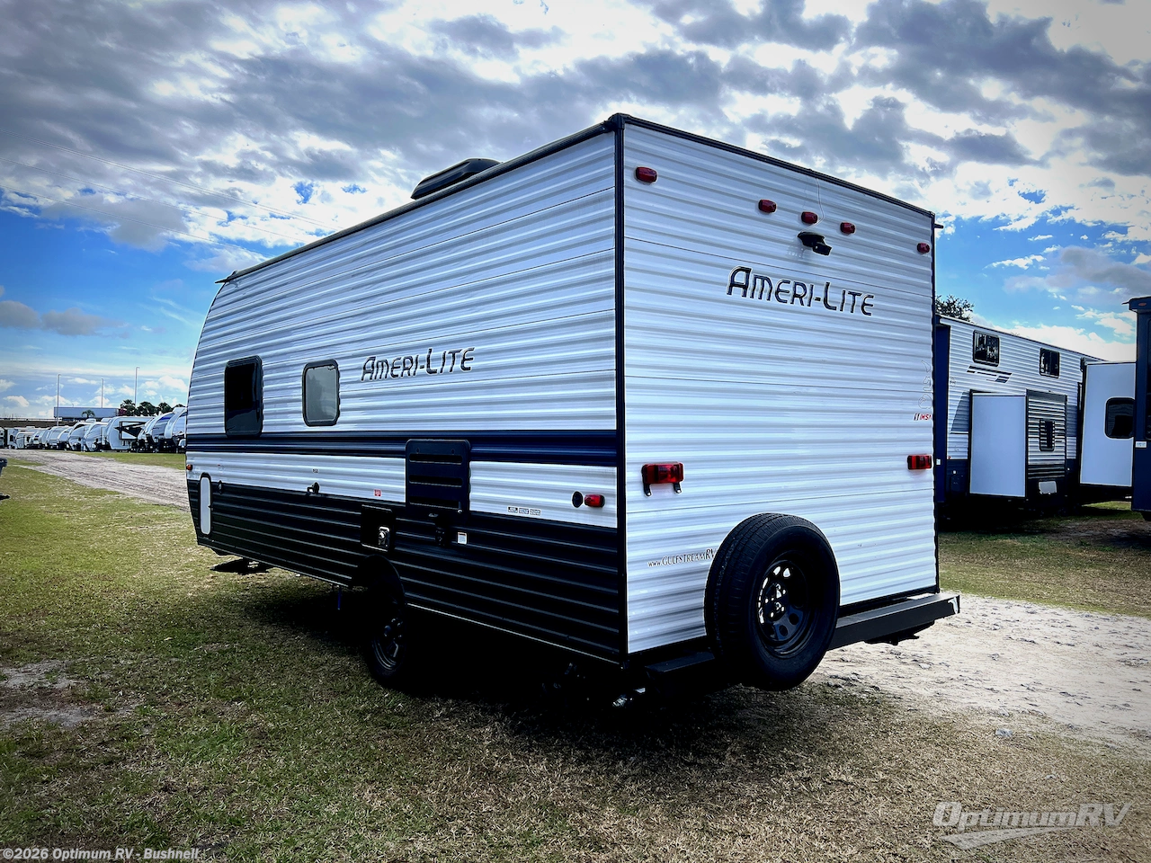 2022 Gulf Stream Ameri-Lite Super Lite 189DD - Used Travel Trailer For Sale by Optimum RV - Bushnell in Bushnell, Florida features Awning