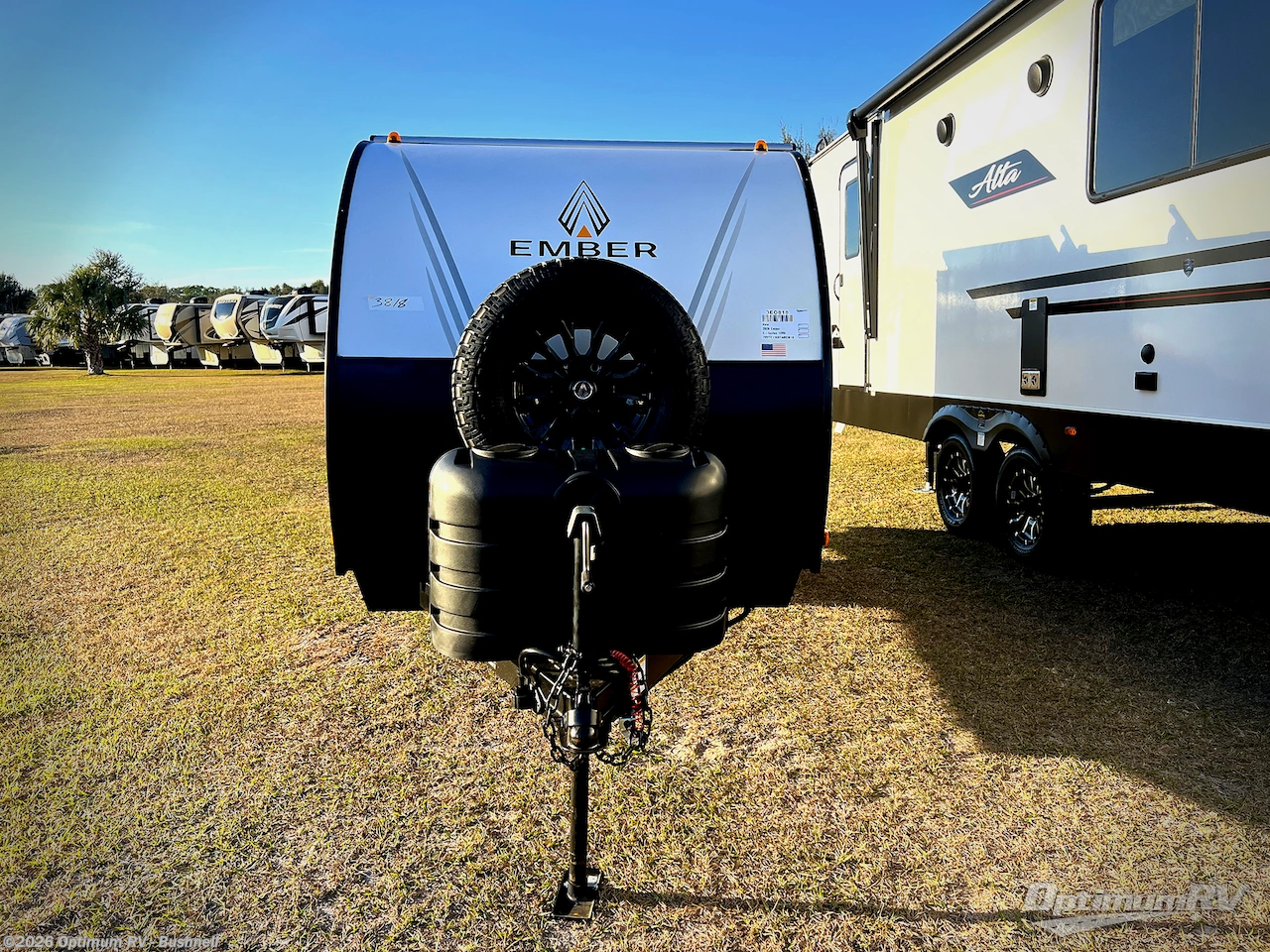 2026 Ember RV E-Series 12RK - New Travel Trailer For Sale by Optimum RV - Bushnell in Bushnell, Florida features Awning