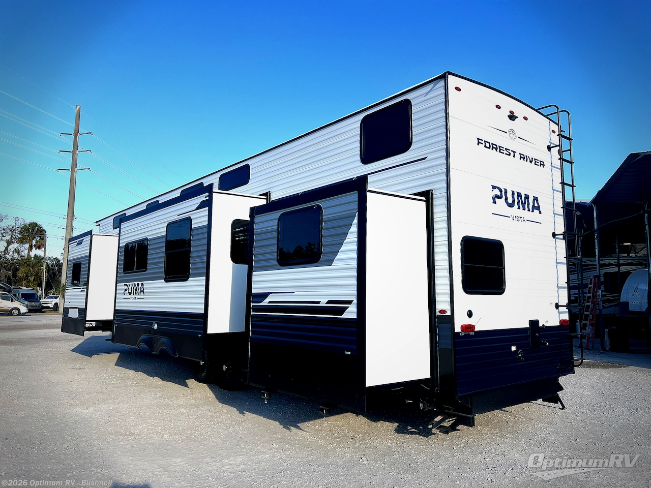 2026 Forest River Puma Vista 429LFT - New Destination Trailer For Sale by Optimum RV - Bushnell in Bushnell, Florida features Slideout, Awning