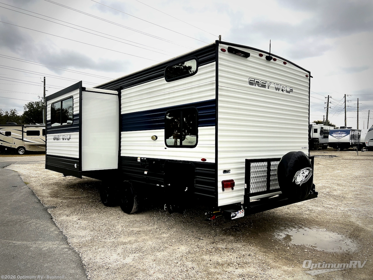 2024 Forest River Cherokee Grey Wolf 23DBH - Used Travel Trailer For Sale by Optimum RV - Bushnell in Bushnell, Florida features Awning, Slideout