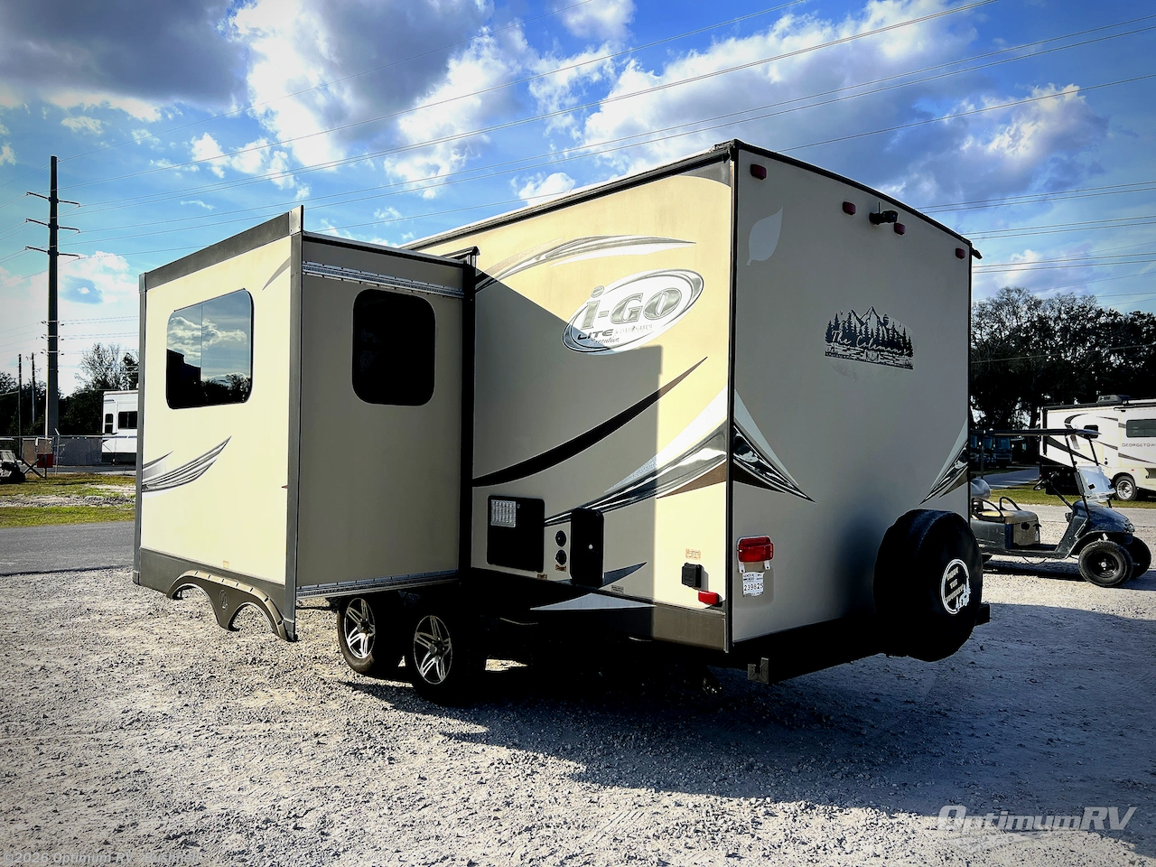 2015 EverGreen RV I-GO G220RB - Used Travel Trailer For Sale by Optimum RV - Bushnell in Bushnell, Florida features Slideout