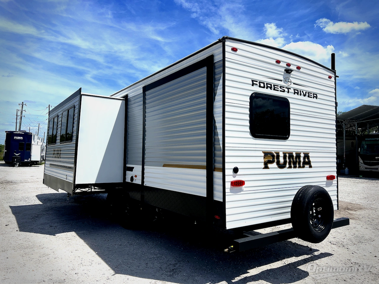2026 Forest River Puma Camping Edition 305BHCE - New Travel Trailer For Sale by Optimum RV - Bushnell in Bushnell, Florida features Slideout, Awning