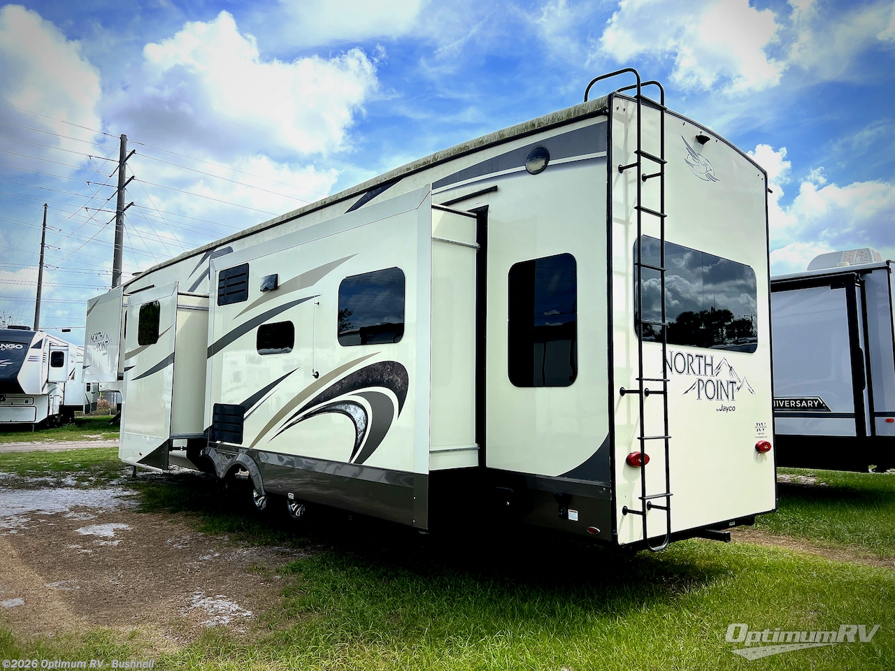 2019 Jayco North Point 377RLBH - Used Fifth Wheel For Sale by Optimum RV - Bushnell in Bushnell, Florida features Slideout, Awning