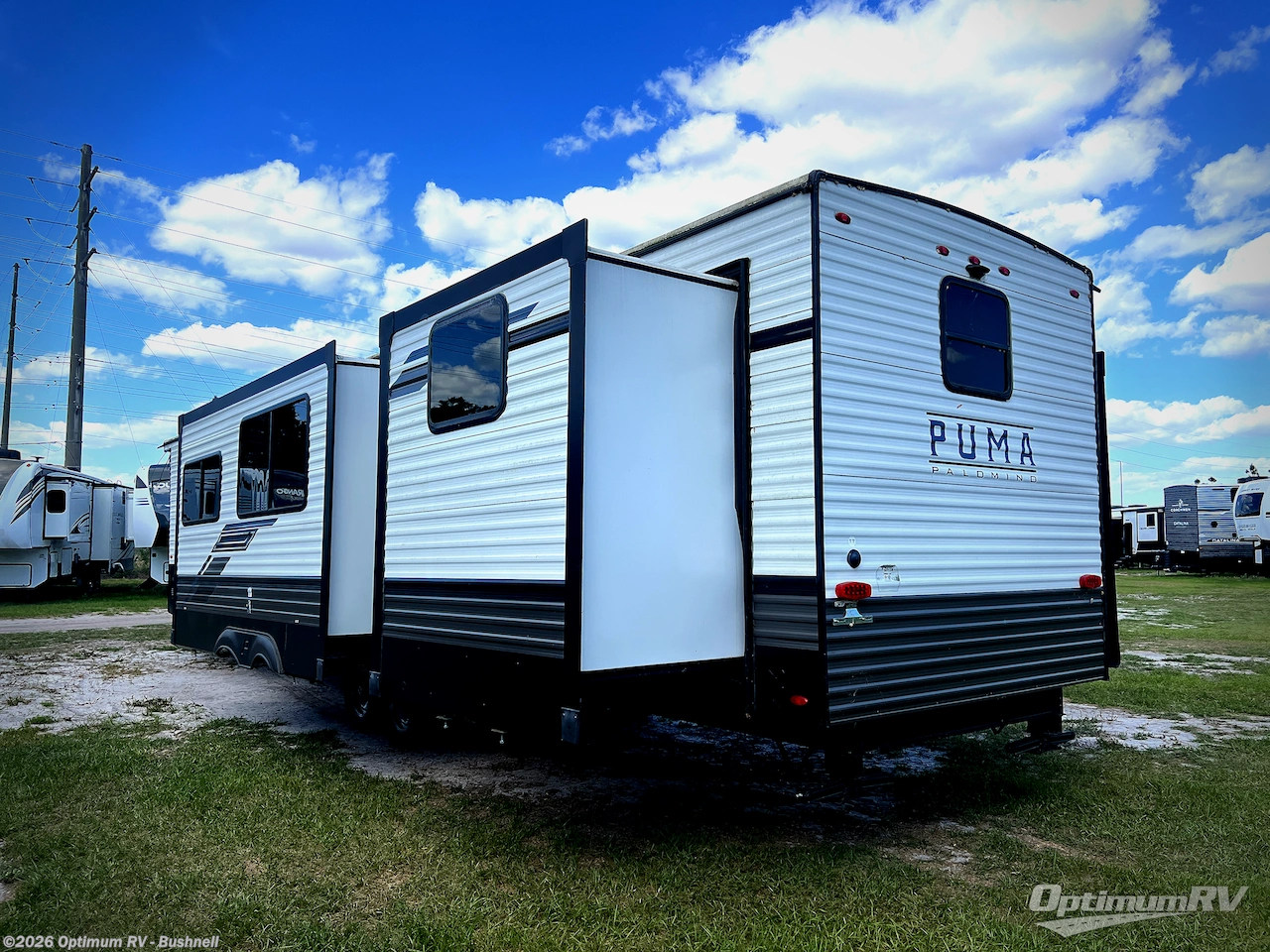 2023 Palomino Puma Destination 39PQB - Used Destination Trailer For Sale by Optimum RV - Bushnell in Bushnell, Florida features Slideout