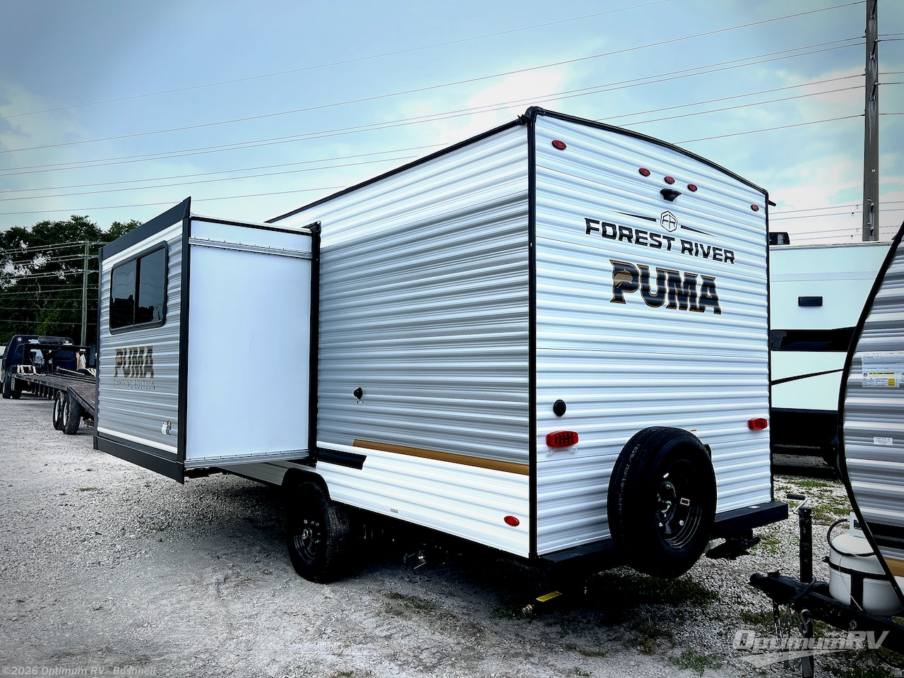 2027 Forest River Puma Camping Edition 18BHCE - New Travel Trailer For Sale by Optimum RV - Bushnell in Bushnell, Florida features Awning, Slideout