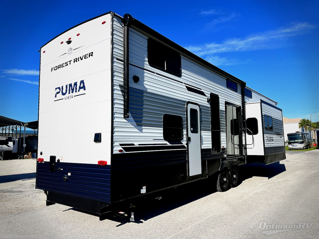 2027 Forest River Puma Vista 403LFT - New Destination Trailer For Sale by Optimum RV - Bushnell in Bushnell, Florida features Slideout, Awning