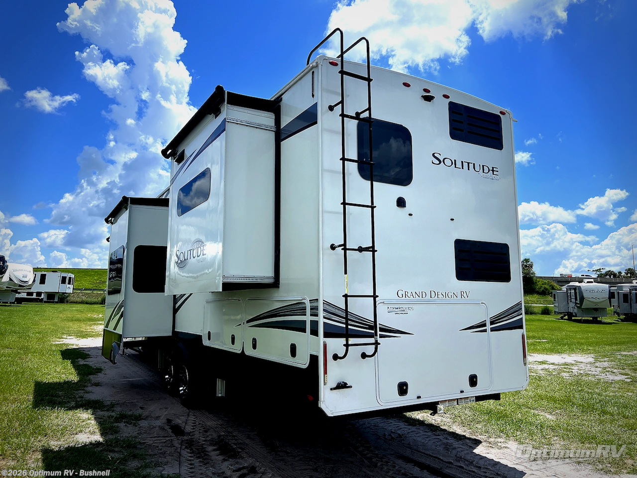 2022 Grand Design Solitude 390RK - Used Fifth Wheel For Sale by Optimum RV - Bushnell in Bushnell, Florida features Awning, Slideout