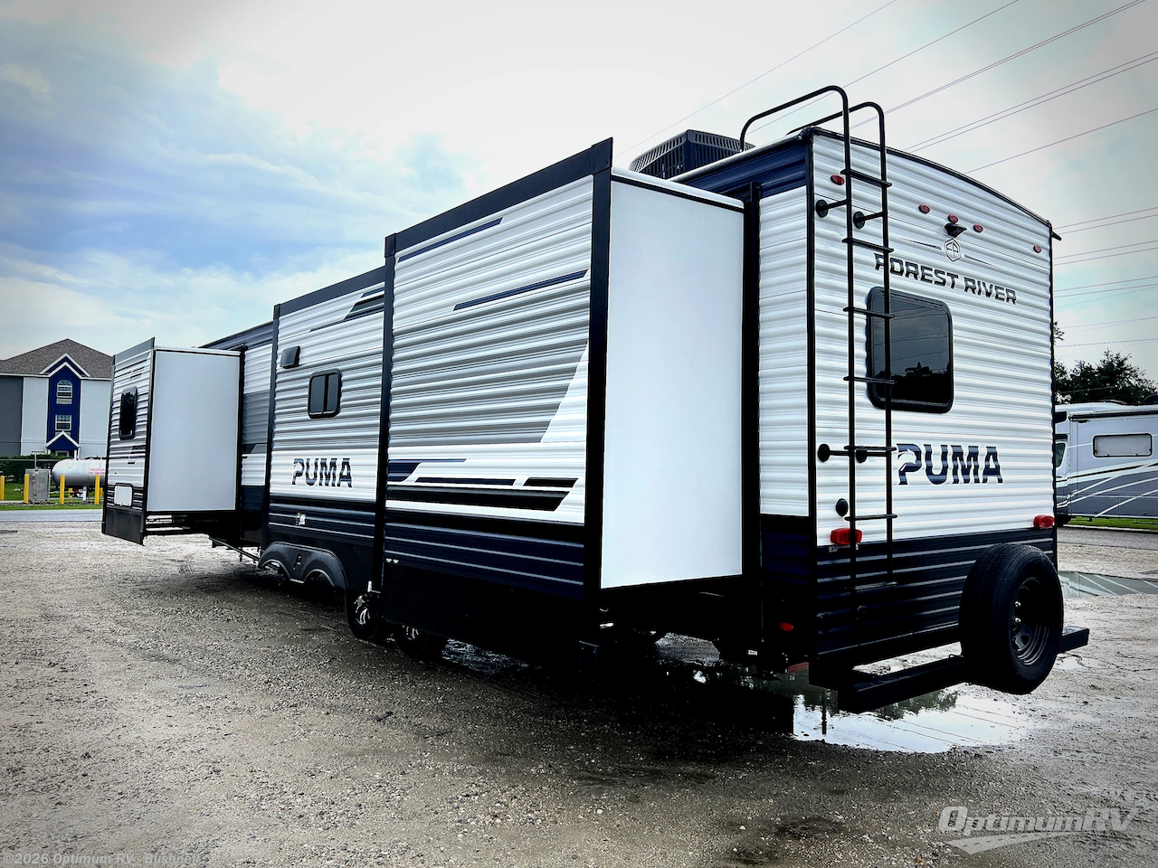 2027 Forest River Puma 340DB - New Travel Trailer For Sale by Optimum RV - Bushnell in Bushnell, Florida features Awning, Slideout