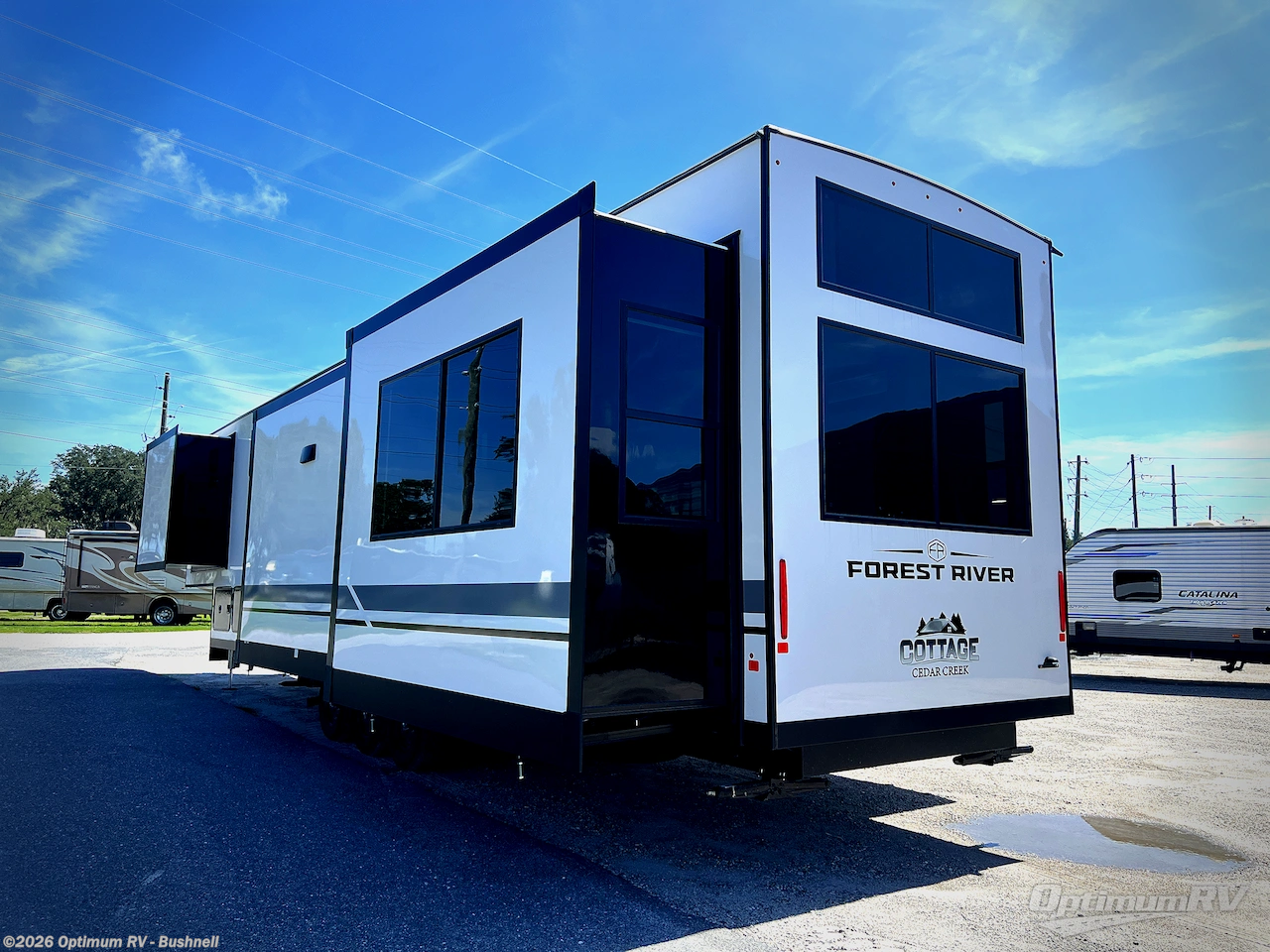 2027 Forest River Cedar Creek Cottage 412FWC - New Destination Trailer For Sale by Optimum RV - Bushnell in Bushnell, Florida