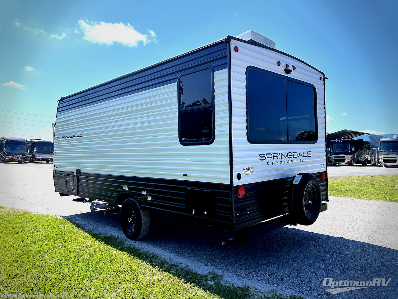 2025 Keystone Springdale Classic Mini 1750RD - Used Travel Trailer For Sale by Optimum RV - Bushnell in Bushnell, Florida features Awning