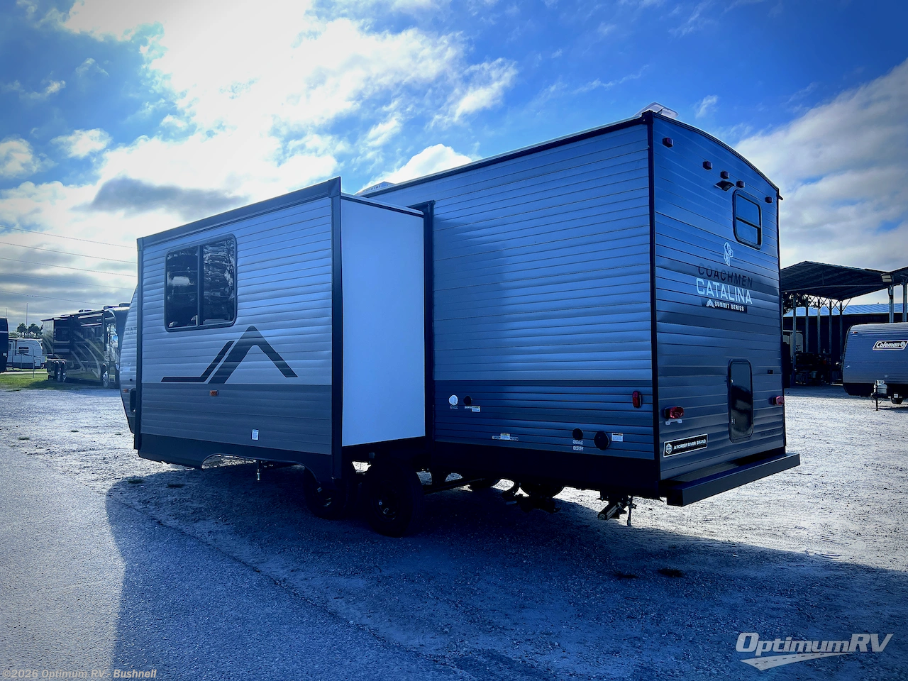 2027 Coachmen Catalina Summit Series 8 231BHS - New Travel Trailer For Sale by Optimum RV - Bushnell in Bushnell, Florida features Slideout, Awning