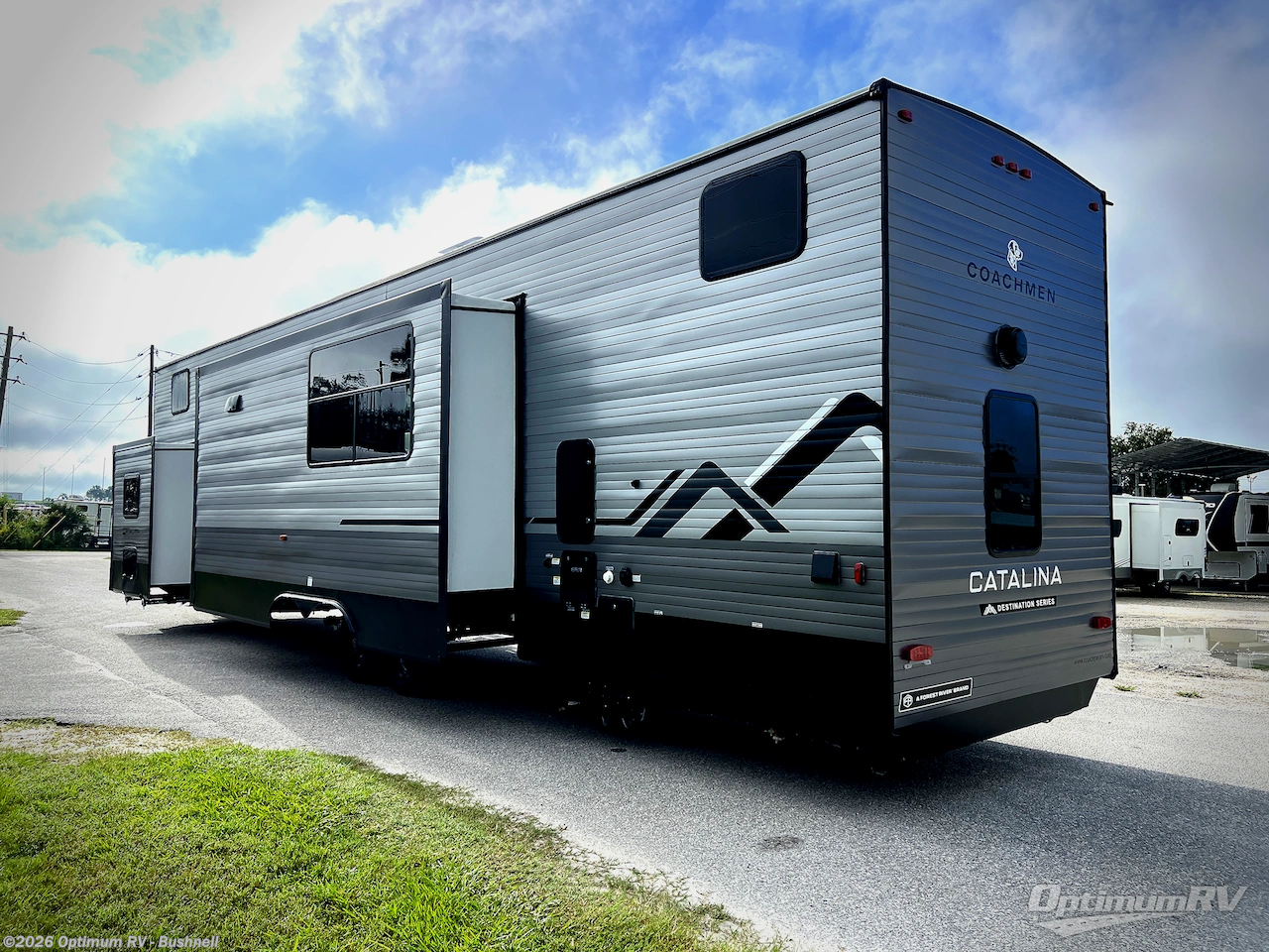 2027 Coachmen Catalina Destination Series 42CONDO - New Destination Trailer For Sale by Optimum RV - Bushnell in Bushnell, Florida features Slideout, Awning