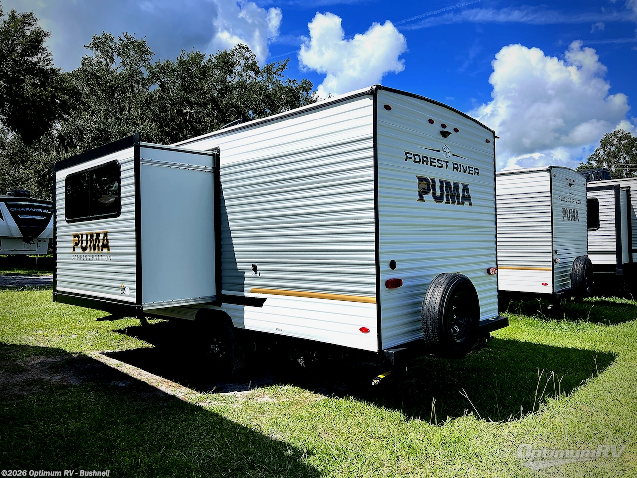 2027 Forest River Puma Camping Edition 18BHCE - New Travel Trailer For Sale by Optimum RV - Bushnell in Bushnell, Florida features Awning, Slideout