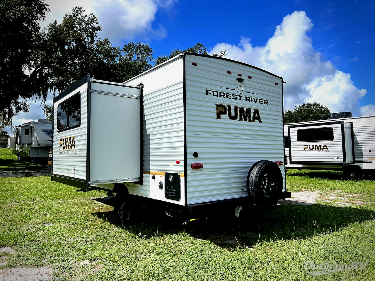 2027 Forest River Puma Camping Edition 16DSCE - New Travel Trailer For Sale by Optimum RV - Bushnell in Bushnell, Florida features Slideout, Awning