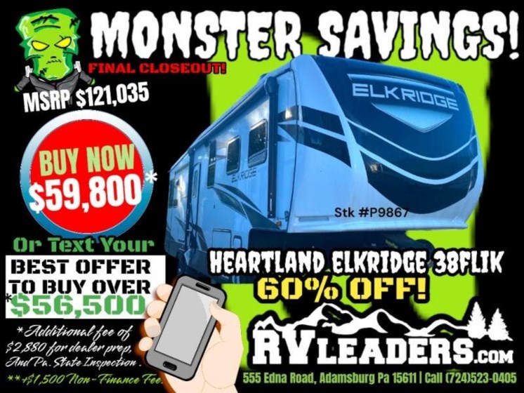 New 2022 Heartland Big Country 3560 SS Fifth Wheel at RV Leaders & Camping  Outlet, Adamsburg, PA