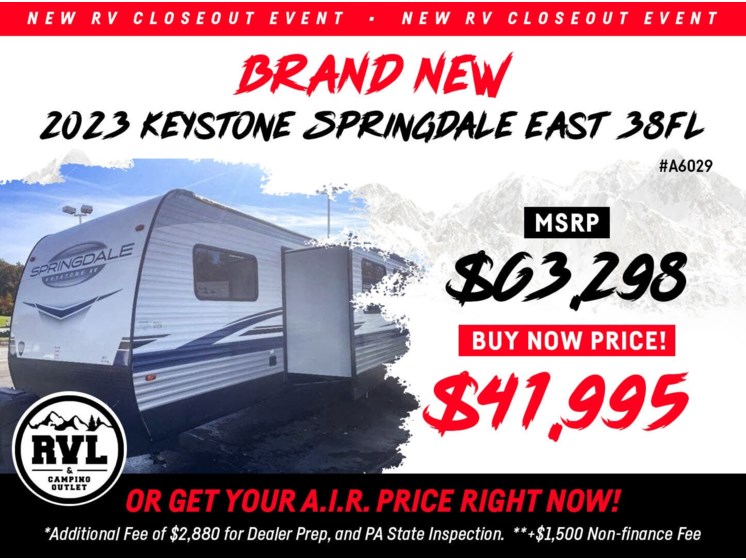 New 2023 Keystone Springdale East 38FL available in Adamsburg, Pennsylvania