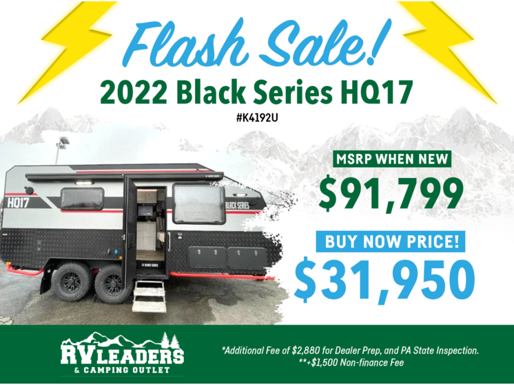 Used 2022 Black Series HQ17 available in Adamsburg, Pennsylvania