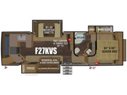 2024 Outdoors RV Titanium Series Glacier Peak F27KVS - New Fifth Wheel for sale by RV Leaders & Camping Outlet in Adamsburg, Pennsylvania