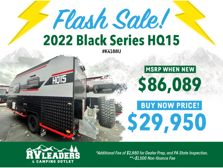 Used 2022 Black Series HQ15 available in Adamsburg, Pennsylvania