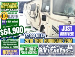 Used 2018 Thor Motor Coach Hurricane 29M available in Adamsburg, Pennsylvania