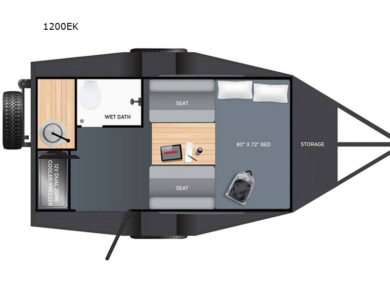 2024 Lance Enduro 1200EK - New Travel Trailer For Sale by RV Leaders & Camping Outlet in Adamsburg, Pennsylvania