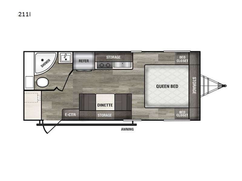 2025 Riverside RV Intrepid 211RKI - New Travel Trailer For Sale by RV Leaders & Camping Outlet in Adamsburg, Pennsylvania