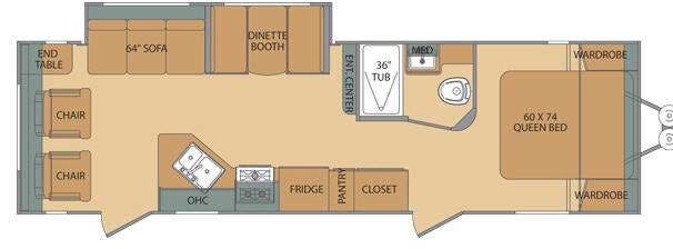 2015 Shasta Flyte 265RL - Used Travel Trailer For Sale by RV Leaders & Camping Outlet in Adamsburg, Pennsylvania features Slideout