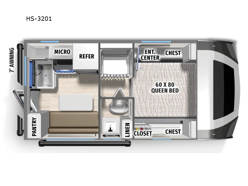 2026 Palomino Backpack Edition HS-3201 - New Truck Camper For Sale by RV Leaders & Camping Outlet in Adamsburg, Pennsylvania