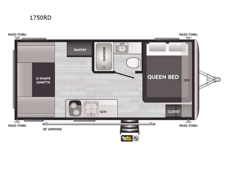 2022 Keystone Springdale Mini 1750RD - Used Travel Trailer For Sale by RV Leaders & Camping Outlet in Adamsburg, Pennsylvania