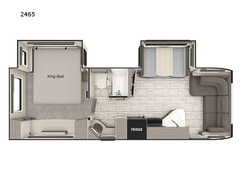 2022 Lance Lance Travel Trailers 2465 - Used Travel Trailer For Sale by RV Leaders & Camping Outlet in Adamsburg, Pennsylvania features Slideout