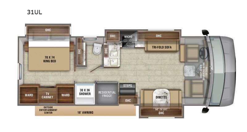 2020 Jayco Precept 31UL - Used Class A For Sale by RV Leaders & Camping Outlet in Adamsburg, Pennsylvania features Slideout