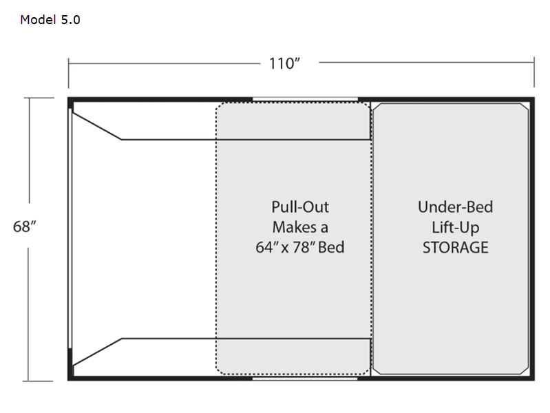 2026 Soaring Eagle OV-X Model 5.0 - New Truck Camper For Sale by RV Leaders & Camping Outlet in Adamsburg, Pennsylvania