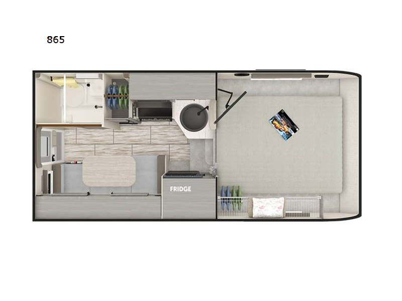 2026 Lance Lance Truck Campers 865 - New Truck Camper For Sale by RV Leaders & Camping Outlet in Adamsburg, Pennsylvania