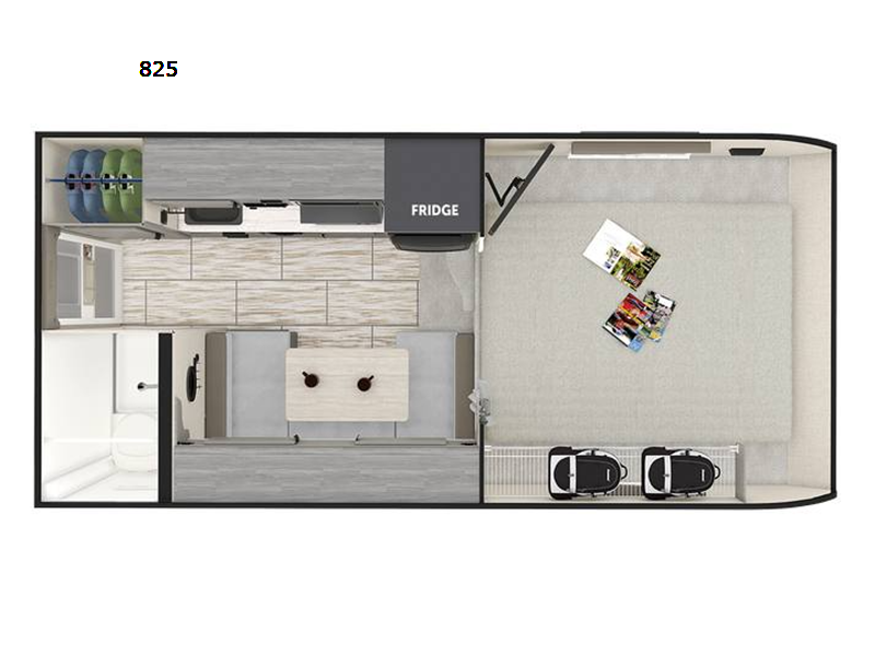 2026 Lance Lance Truck Campers 825 - New Truck Camper For Sale by RV Leaders & Camping Outlet in Adamsburg, Pennsylvania