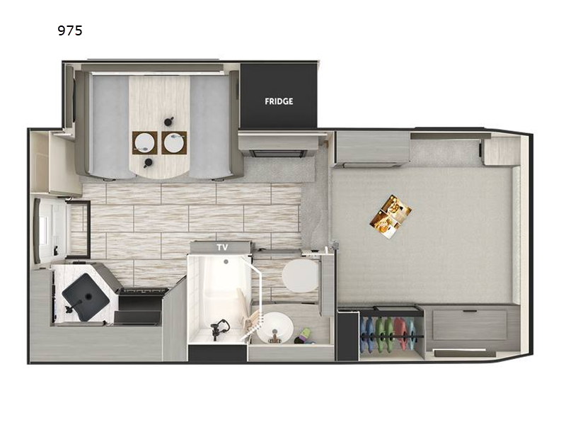 2026 Lance Lance Truck Campers 975 - New Truck Camper For Sale by RV Leaders & Camping Outlet in Adamsburg, Pennsylvania features Slideout
