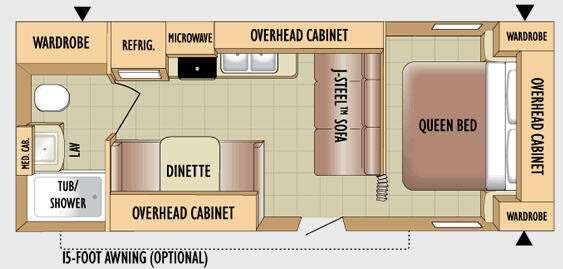 2010 Jayco Jay Flight 22FB - Used Travel Trailer For Sale by RV Leaders & Camping Outlet in Adamsburg, Pennsylvania
