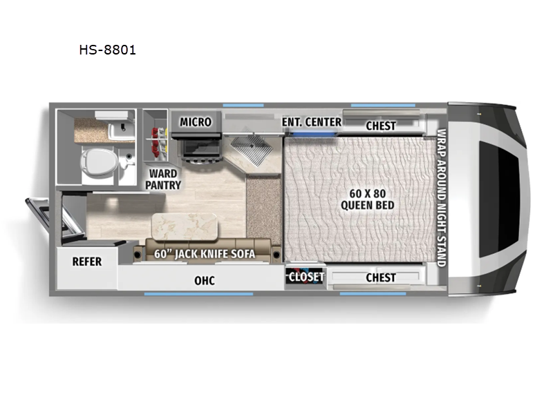 2026 Palomino Backpack Edition HS-8801 - New Truck Camper For Sale by RV Leaders & Camping Outlet in Adamsburg, Pennsylvania