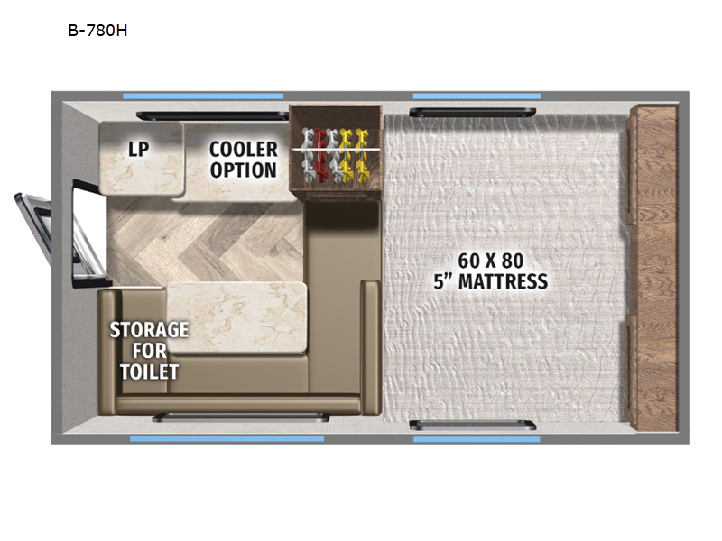 2026 Palomino Backpack Edition B-780H - New Truck Camper For Sale by RV Leaders & Camping Outlet in Adamsburg, Pennsylvania